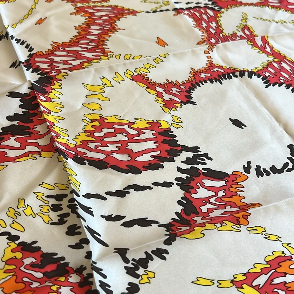 Vintage Dessins Opera Paris Silk Scarf